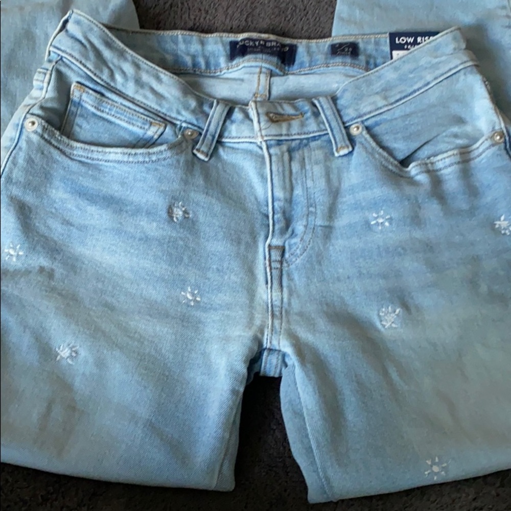 🍀 lucky brand low rise jeans